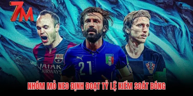 Vai trò của nhóm tiền vệ lùi sâu trong kiểm soát bóng